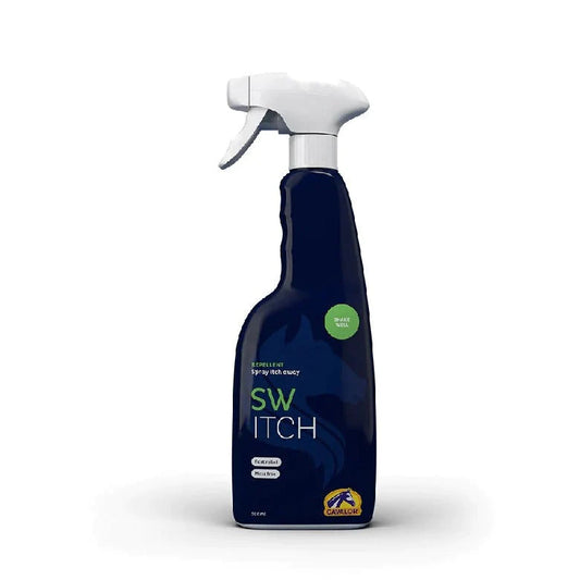 CAVALOR SW-ITCH Spray makes horses less attractive to midges.