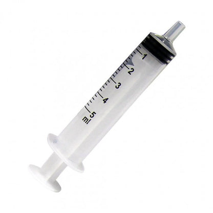 Disposable Syringes - sealed individually to maintain sterility
